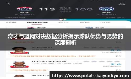 奇才与篮网对决数据分析揭示球队优势与劣势的深度剖析